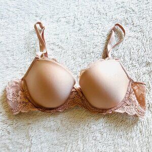 Victoria's Secret Dream Angels Lined Demi Nude 36 B